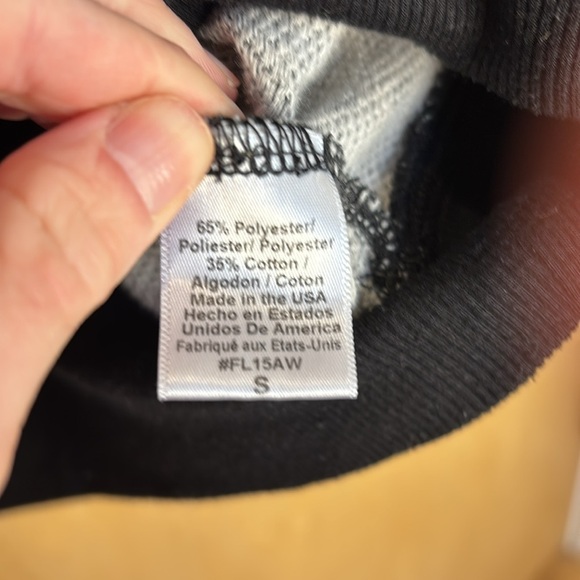 Beyond Yoga Sweater Colorblock Crewneck Black Grey Size Small - Picture 6 of 6